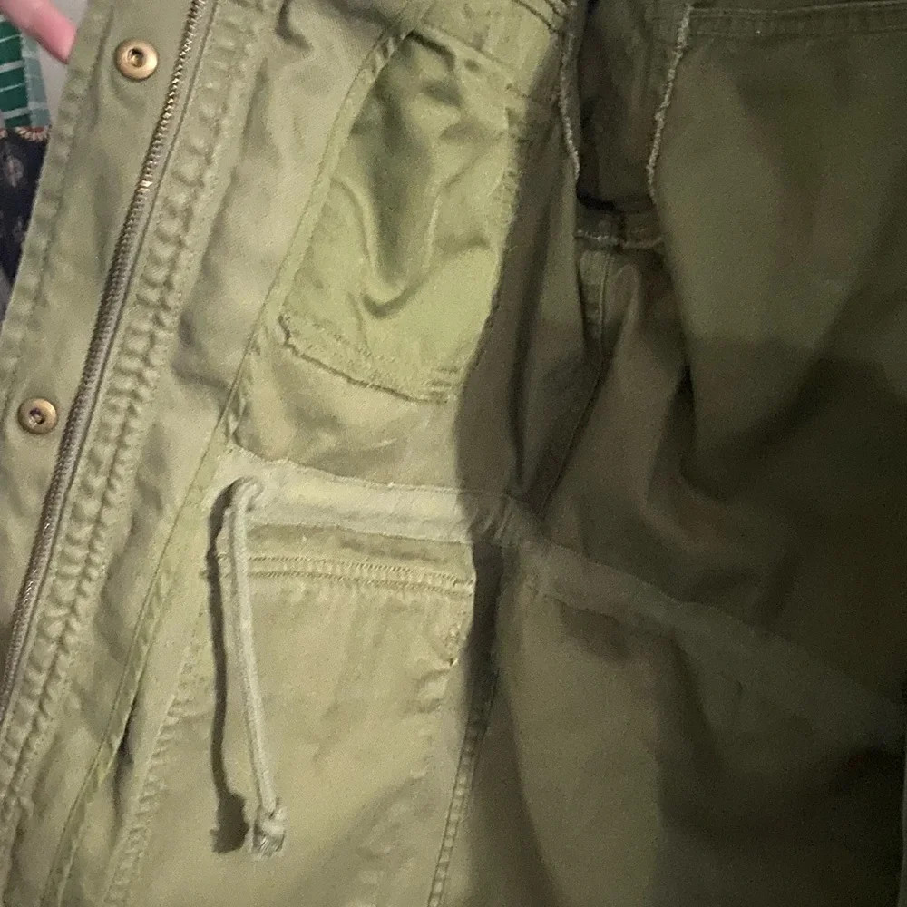 Madwell Heavy Army Green Jacket Medium - Picture 4 of 6